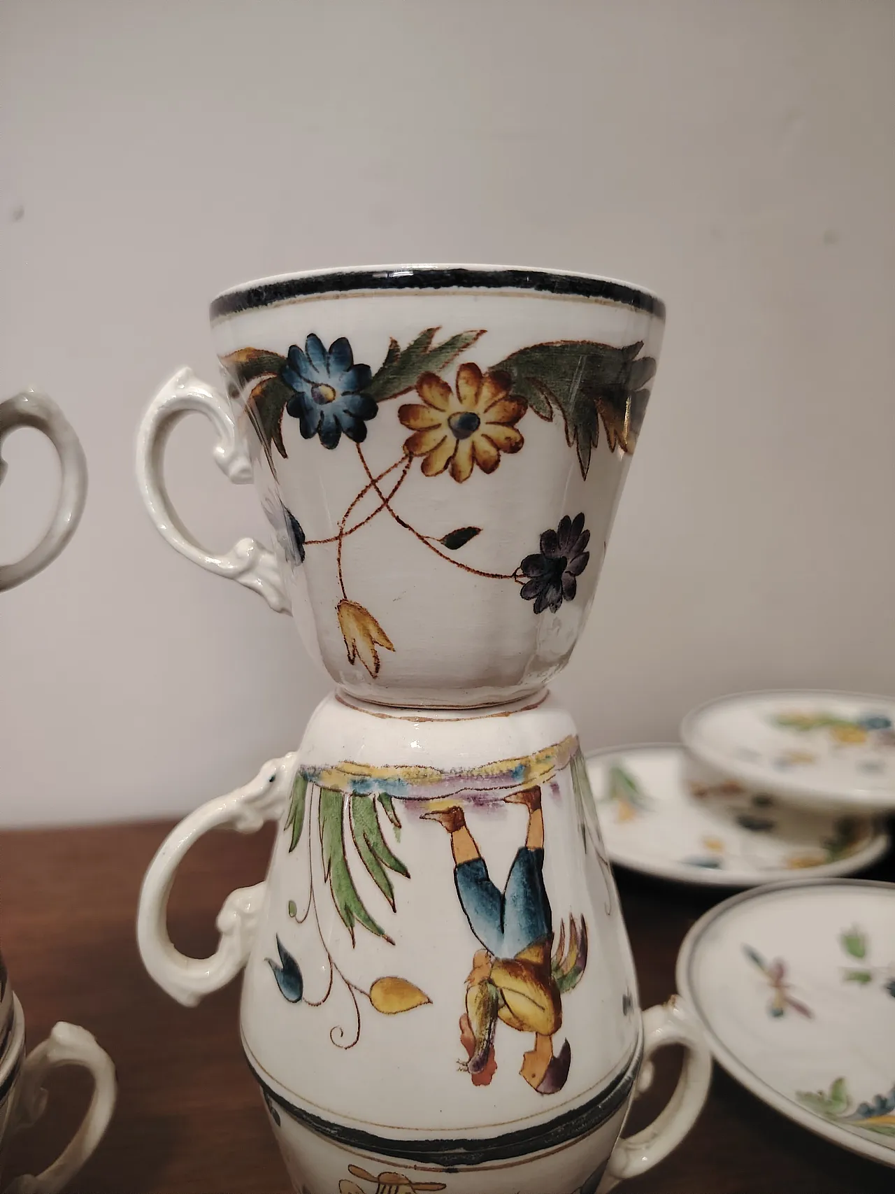 Servizio da caffè da 6 di Gio Ponti per San Cristoforo, anni '30 14