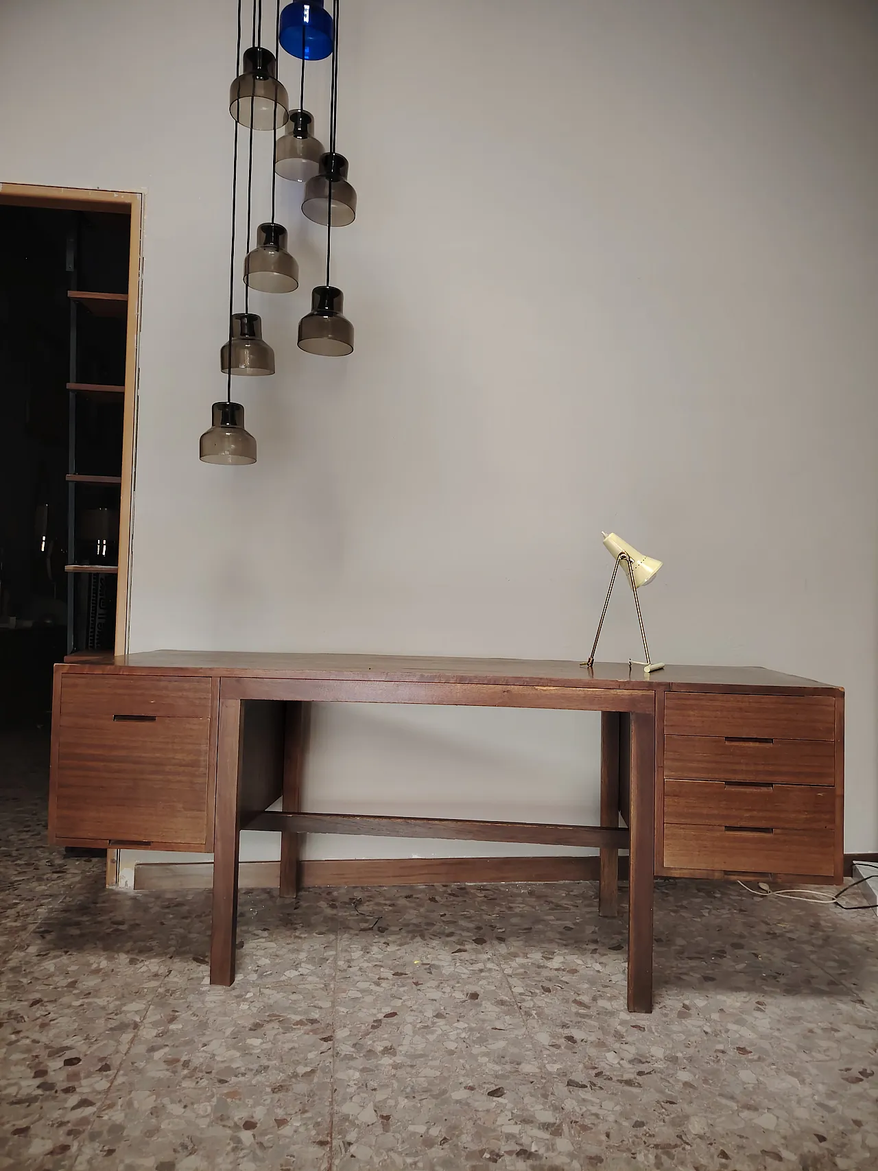 Scrivania modello Canaan disegnata da Marcel Breuer per Gavina anni 70 1