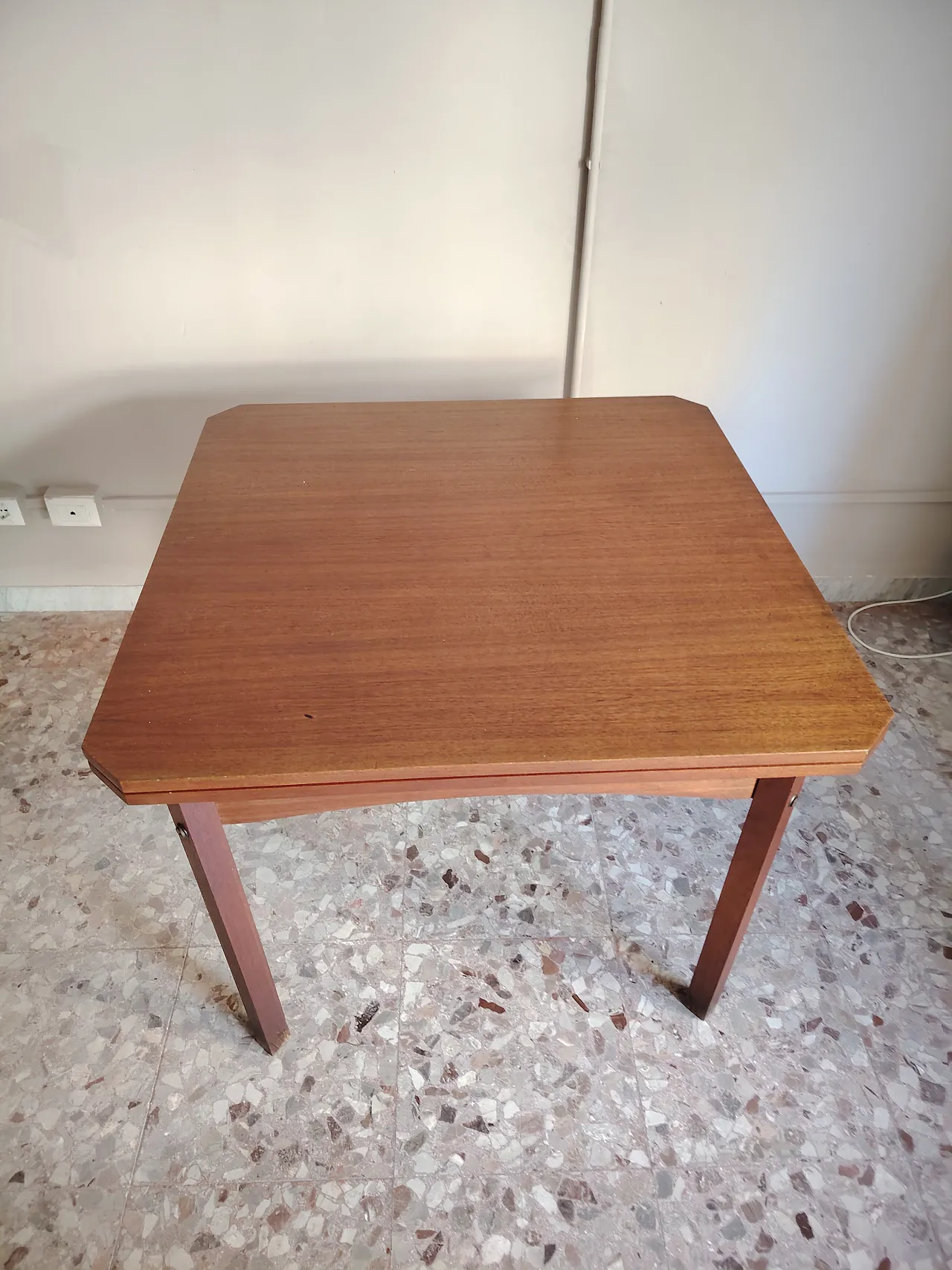 Tavolo da pranzo allungabile, anni '60 2