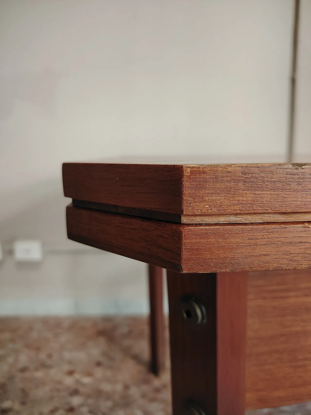 Tavolo da pranzo allungabile, anni '60 5