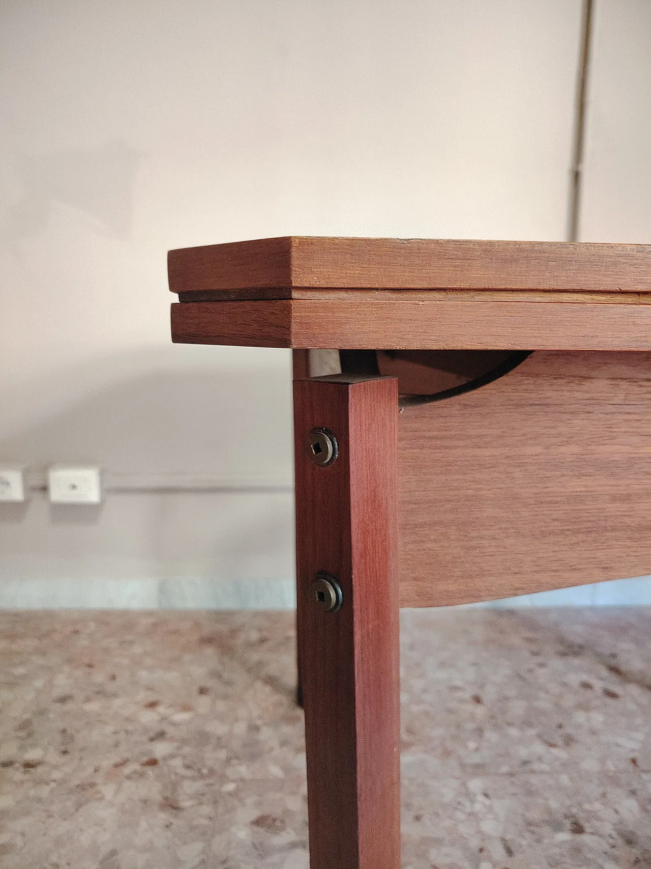 Tavolo da pranzo allungabile, anni '60 7