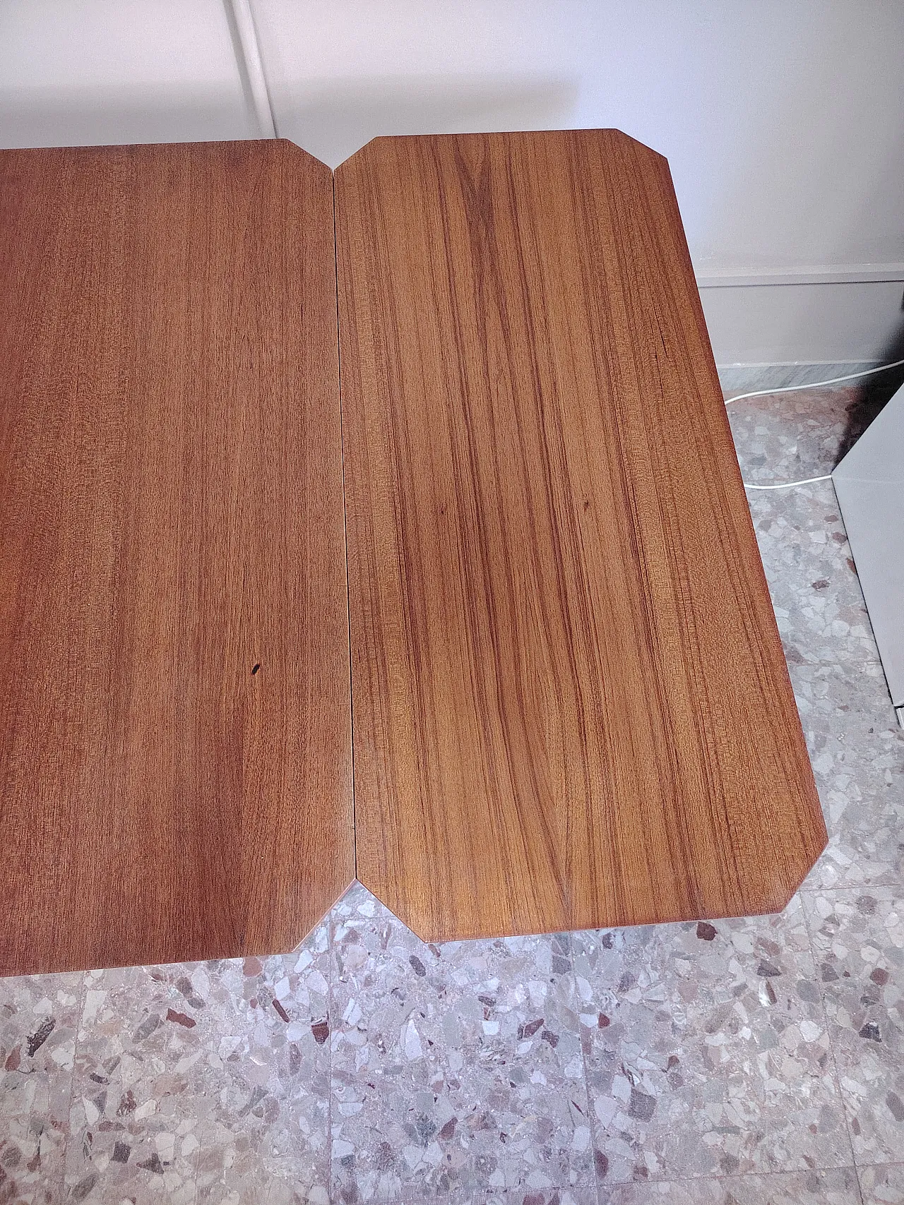 Tavolo da pranzo allungabile, anni '60 13