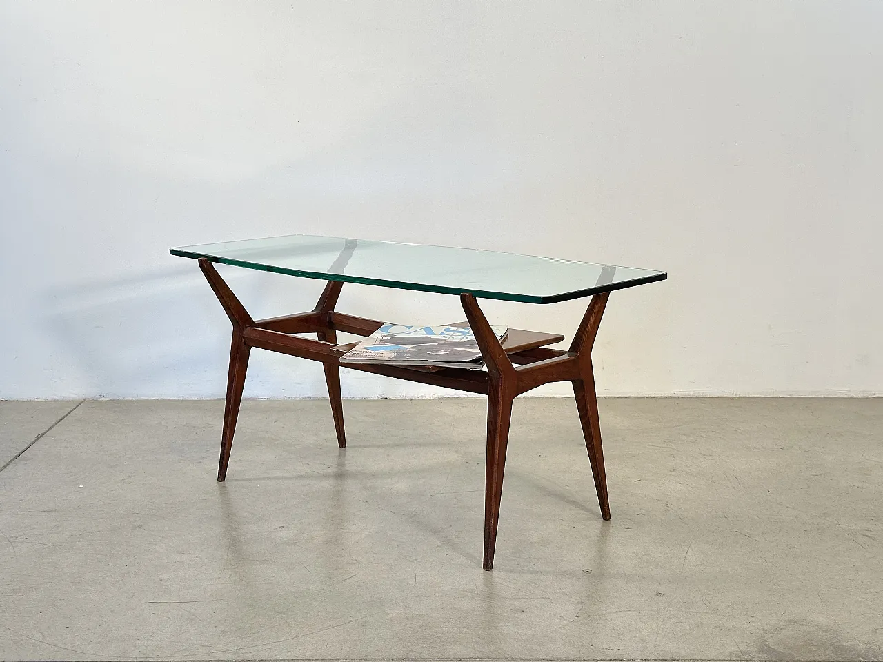 Table in Ico Parisi style, 50s 2