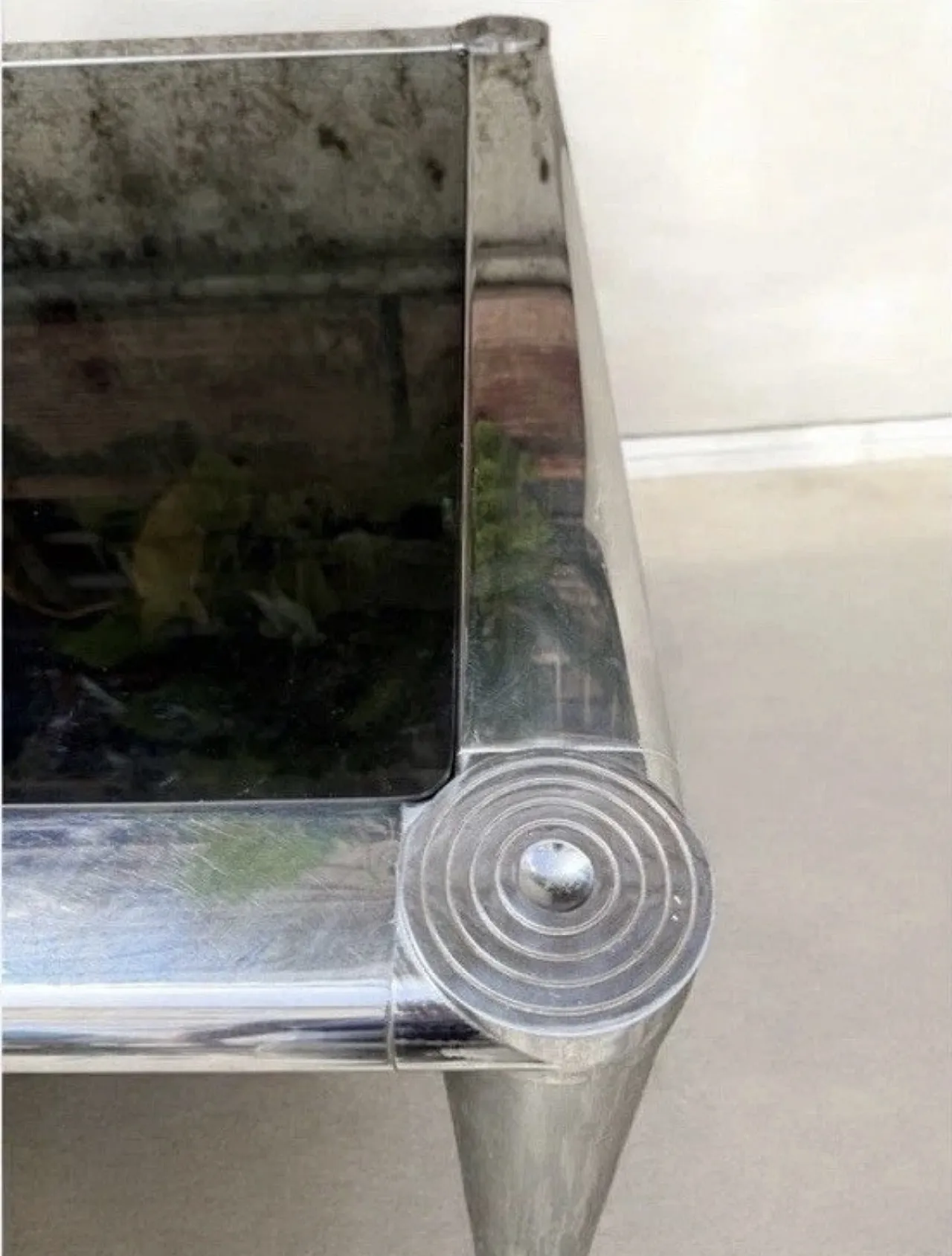 Tavolo da pranzo con 6 sedie di Gastone Rinaldi, anni '70 9