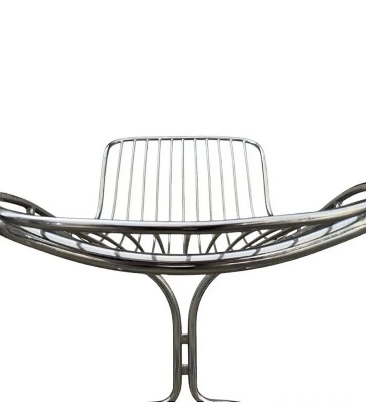 Tavolo da pranzo con 6 sedie di Gastone Rinaldi, anni '70 20