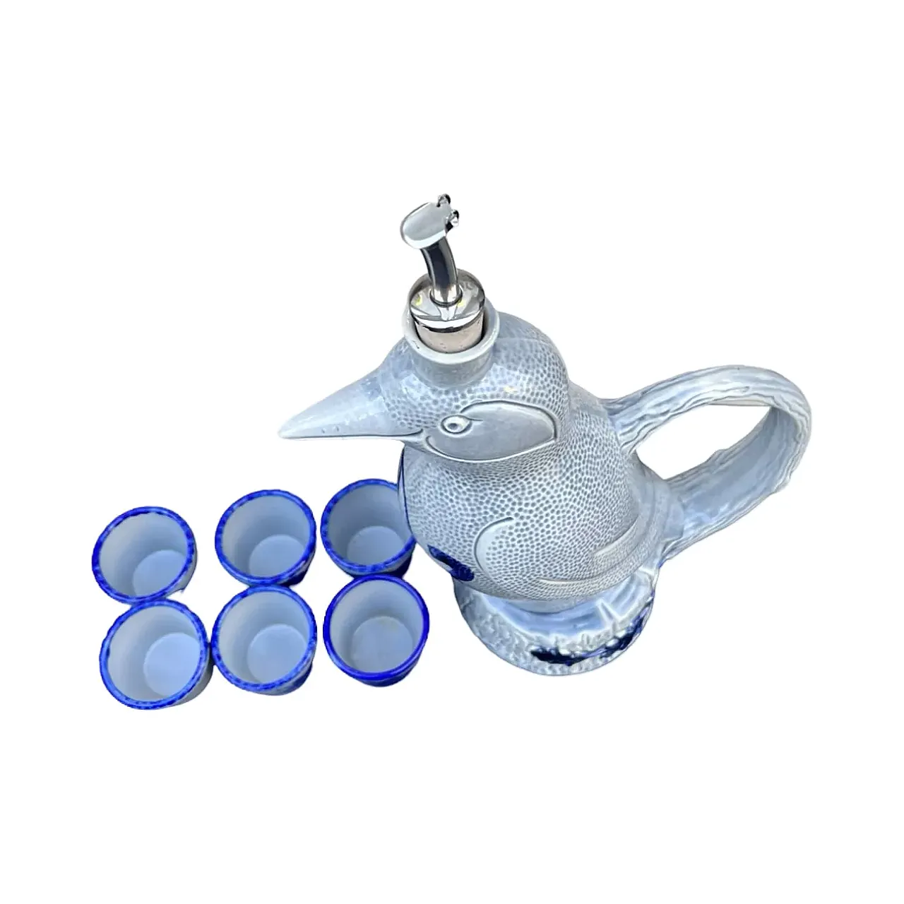 Staffel stoneware cold drink set, 1980s 8