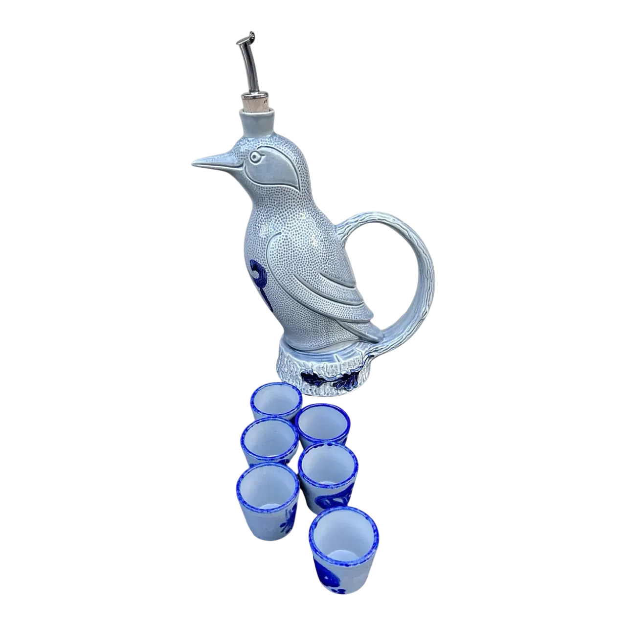 Staffel stoneware cold drink set, 1980s 12