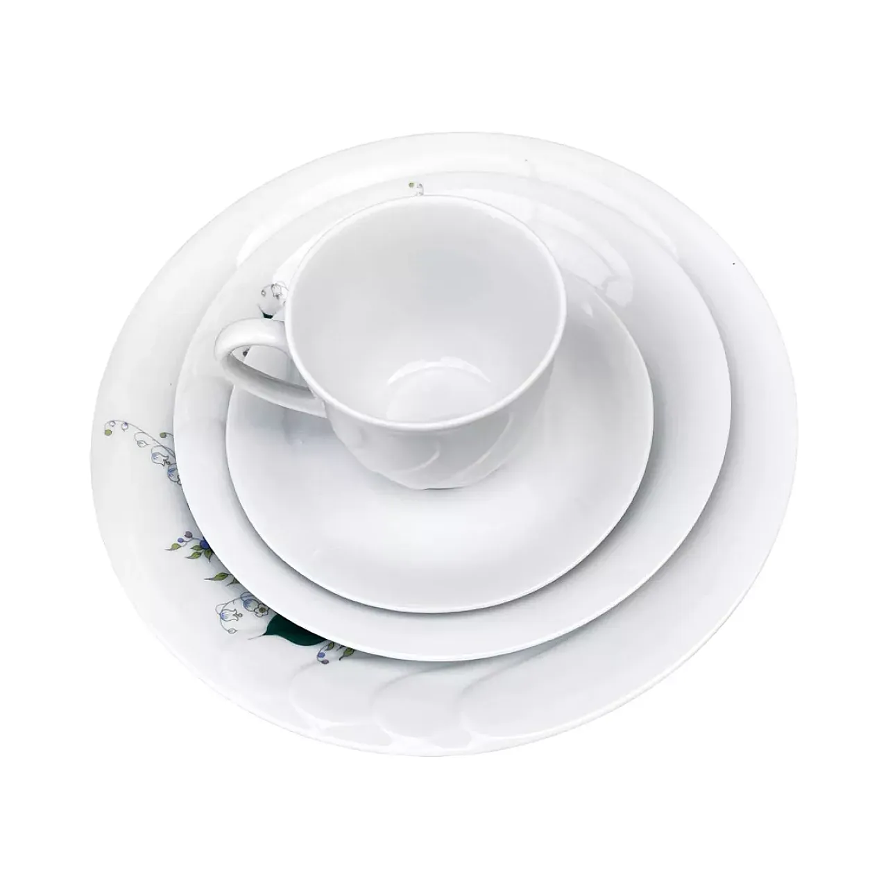 Servizio da pranzo in porcellana di Wawel, anni '80 11