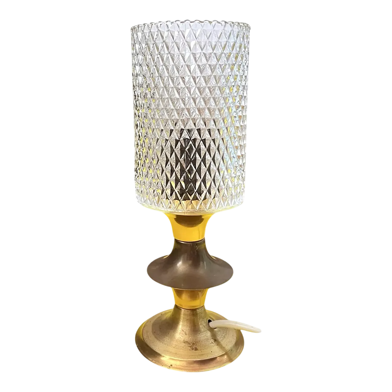 Brass night lamp by Kolarz, 1970s 13
