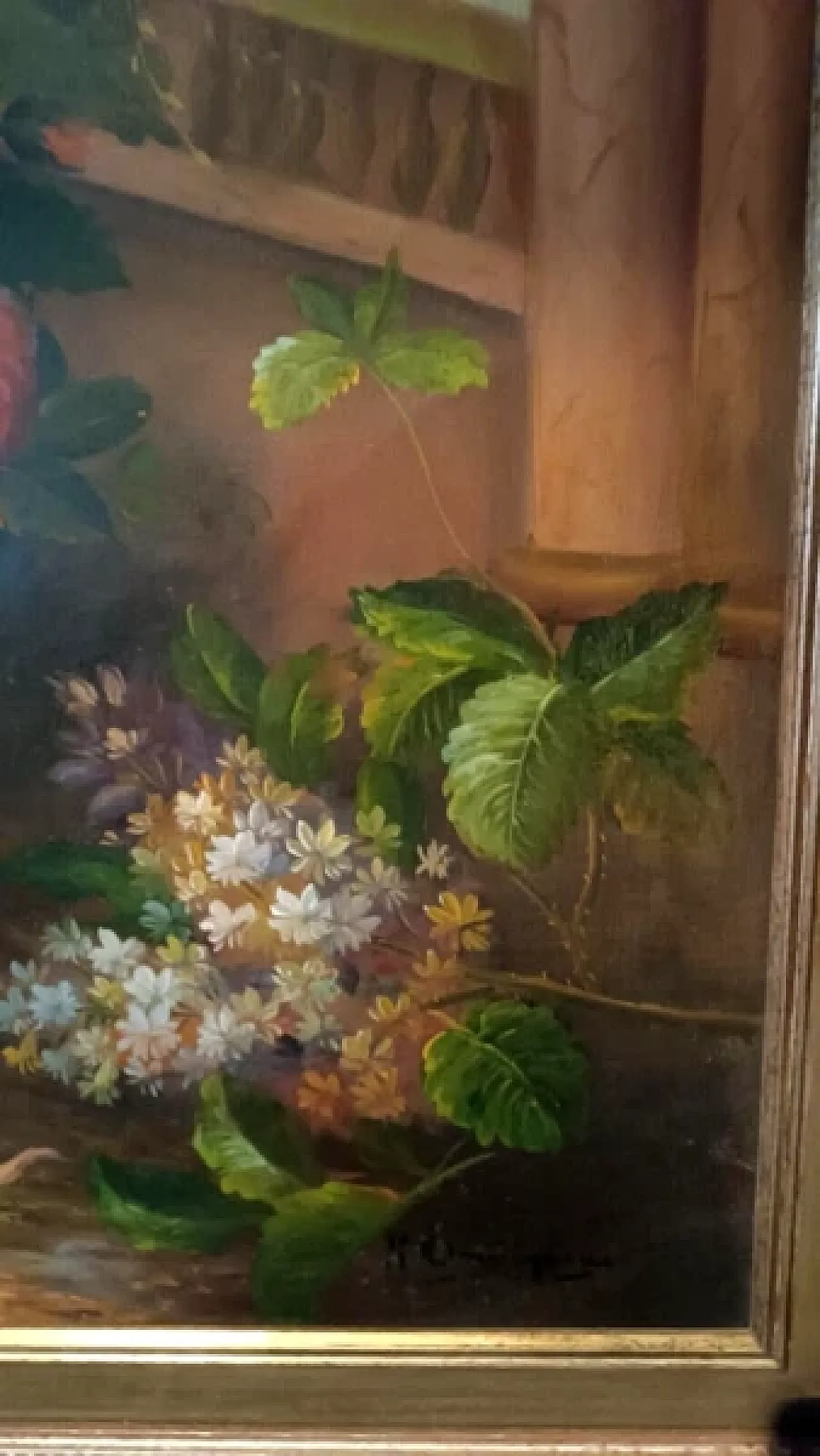 Floral composition by Arcangelo Monzio Compagnoni, 1970s 4