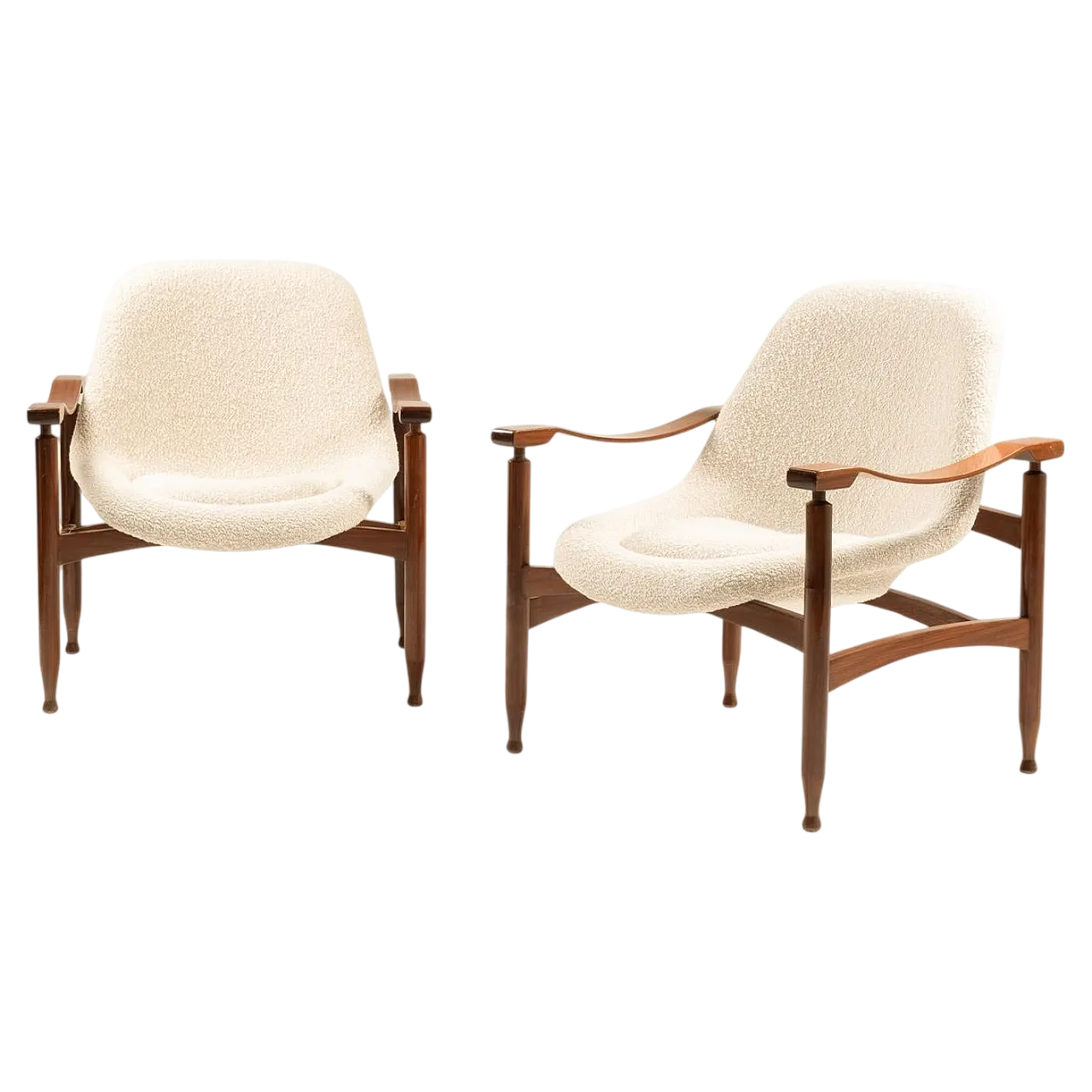 Tiki armchairs - Busnelli - Italy 60s 17