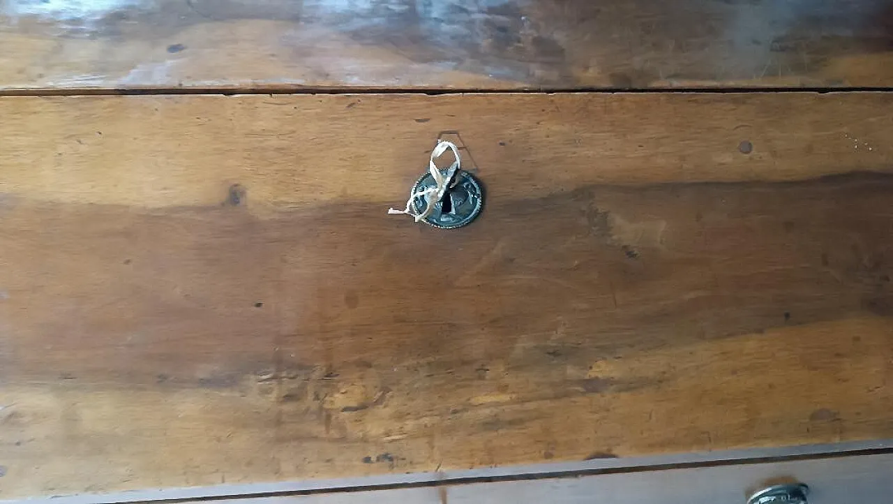 Scrittoio a ribalta in noce massello Luigi XVI, fine '700 5