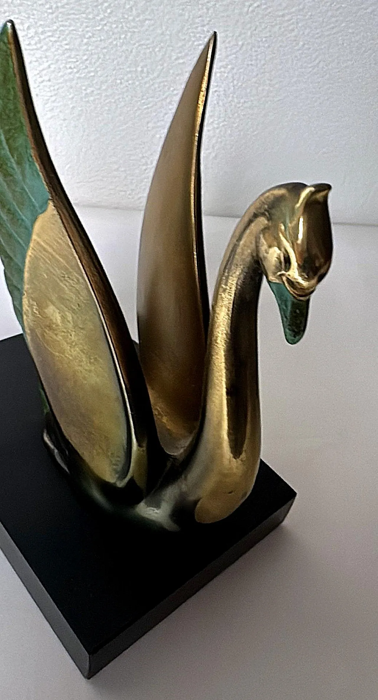 Coppia di reggilibri in ottone e marmo, anni '30 15