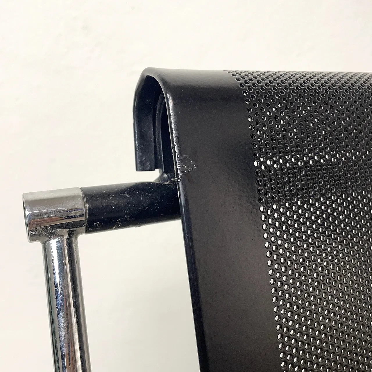 Set 4 poltroncine impilabili Monopoli di P. Arosio per Airon, anni '70 23