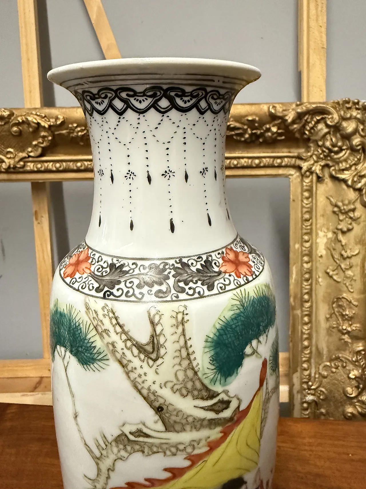 Vaso cinese in porcellana dinastia Qing, '900 5