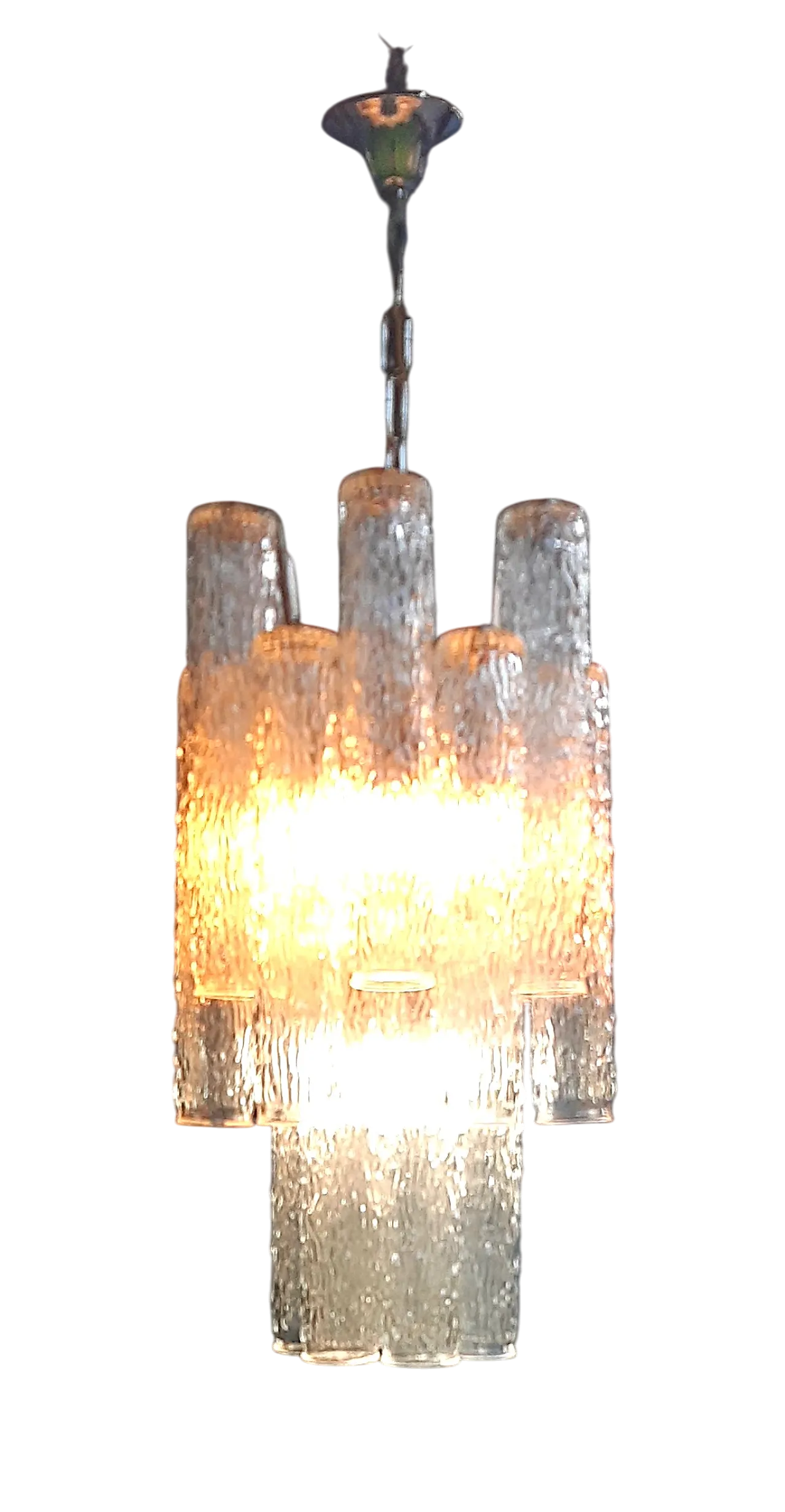 Murano Chandelier di Venini, 70s 21