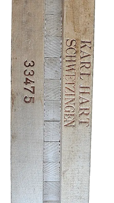 Stampo per sigari in legno Karl Hart, anni '50