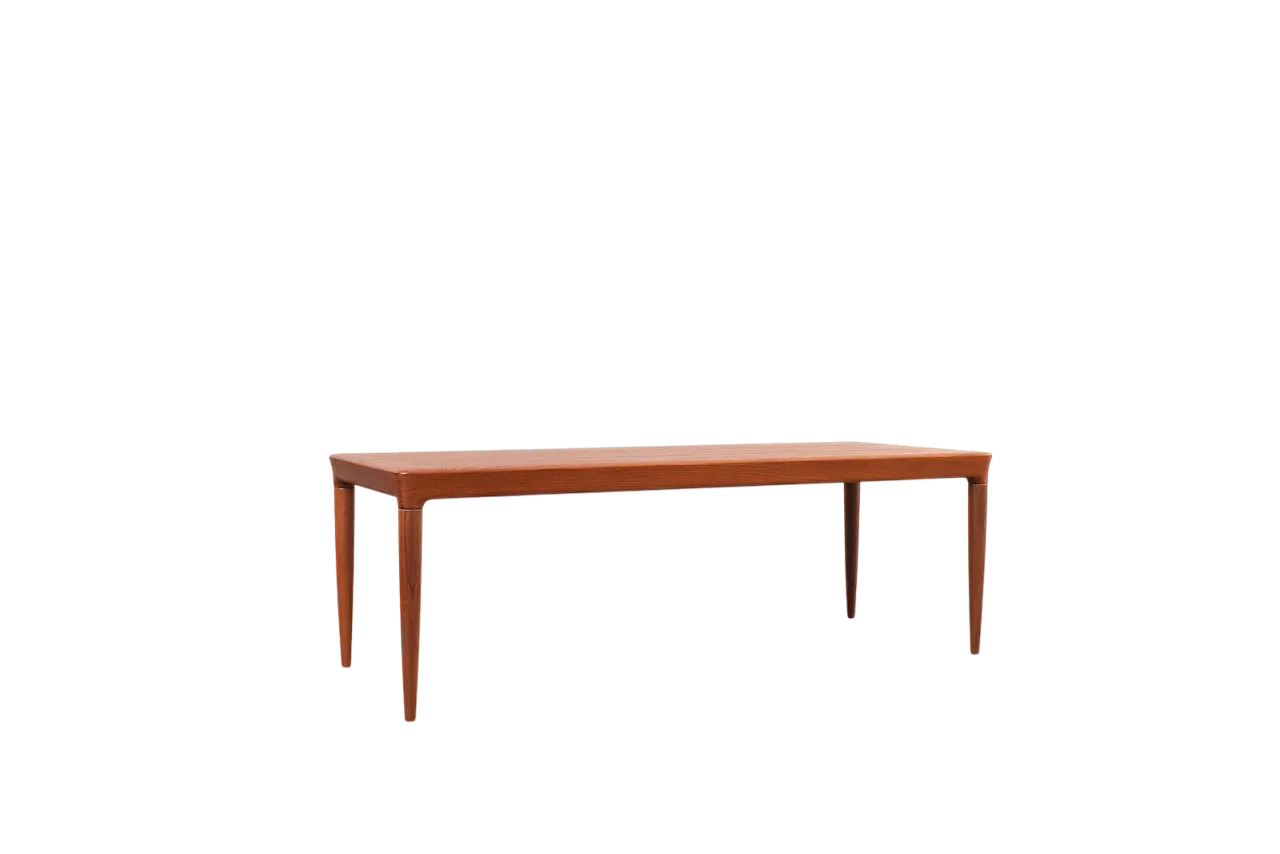 Danish Teak Coffee Table by Johannes Andersen for CFC Silkeborg, 50s 10