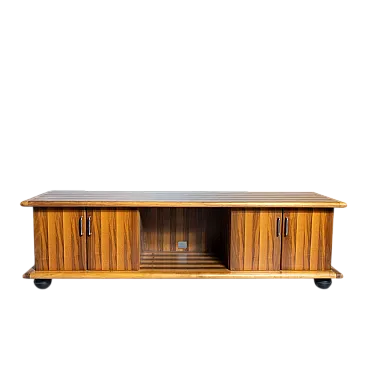 Italian Lowboard in Wood, 1970s