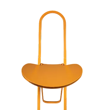 Orange Dafne Chair by Gastone Rinaldi for Thema, 1970s