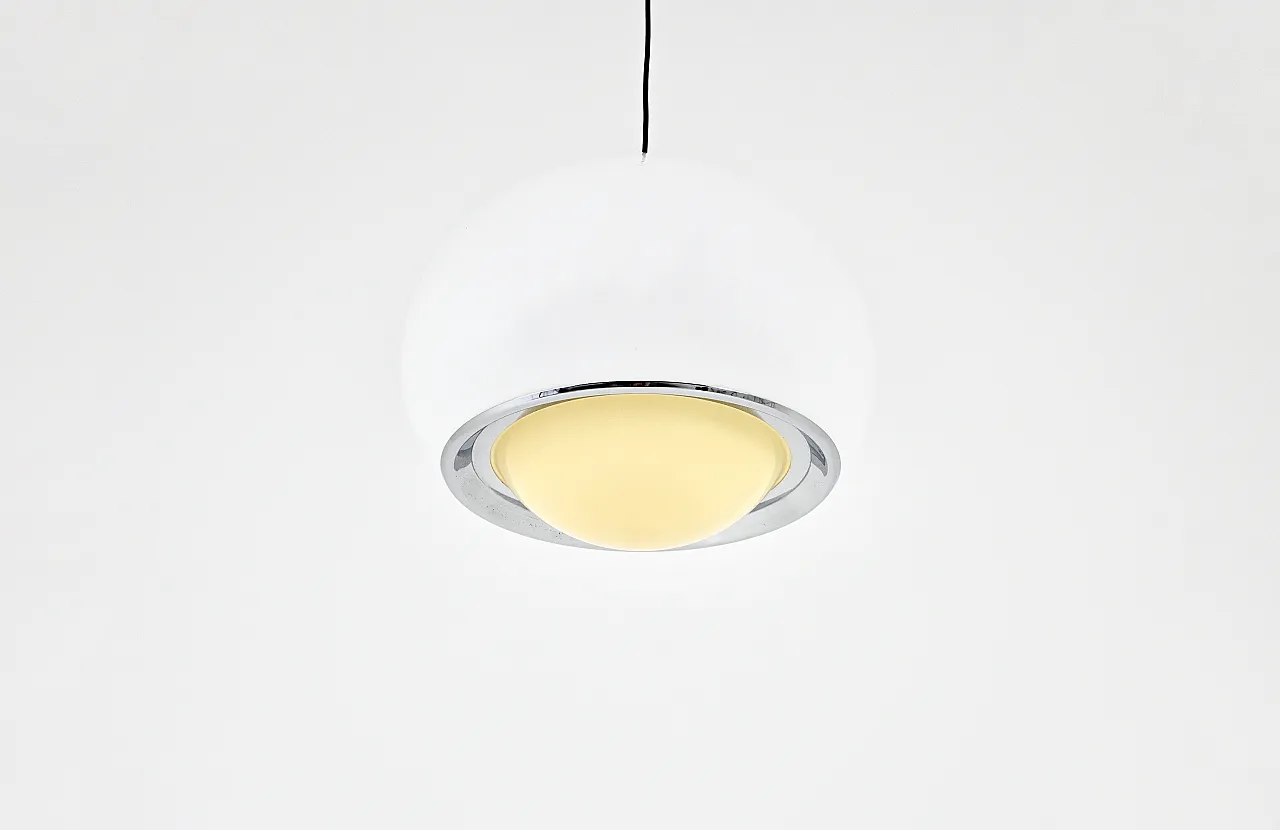 Lampada sospesa "Bud Grande" di Harvey Guzzini, anni '70 1