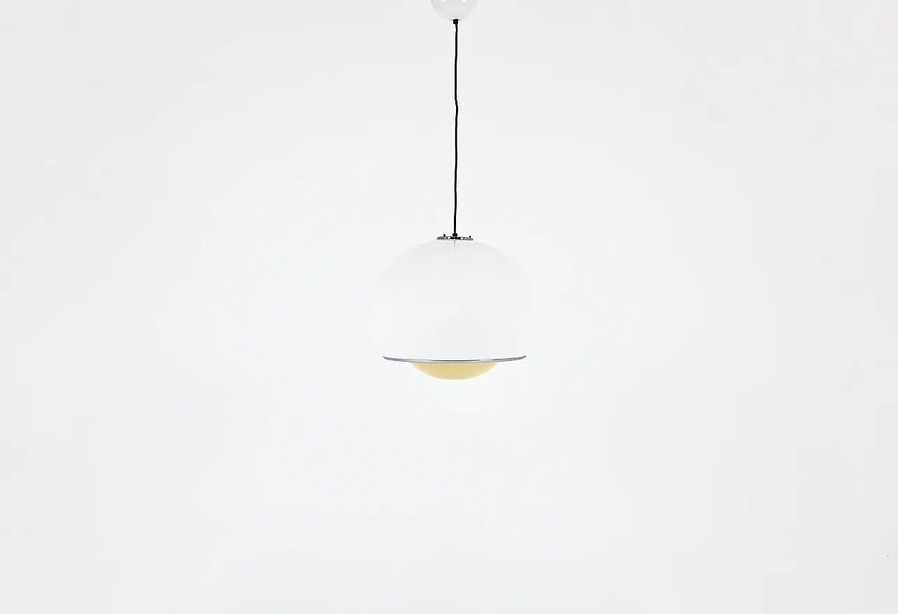 Lampada sospesa "Bud Grande" di Harvey Guzzini, anni '70 5