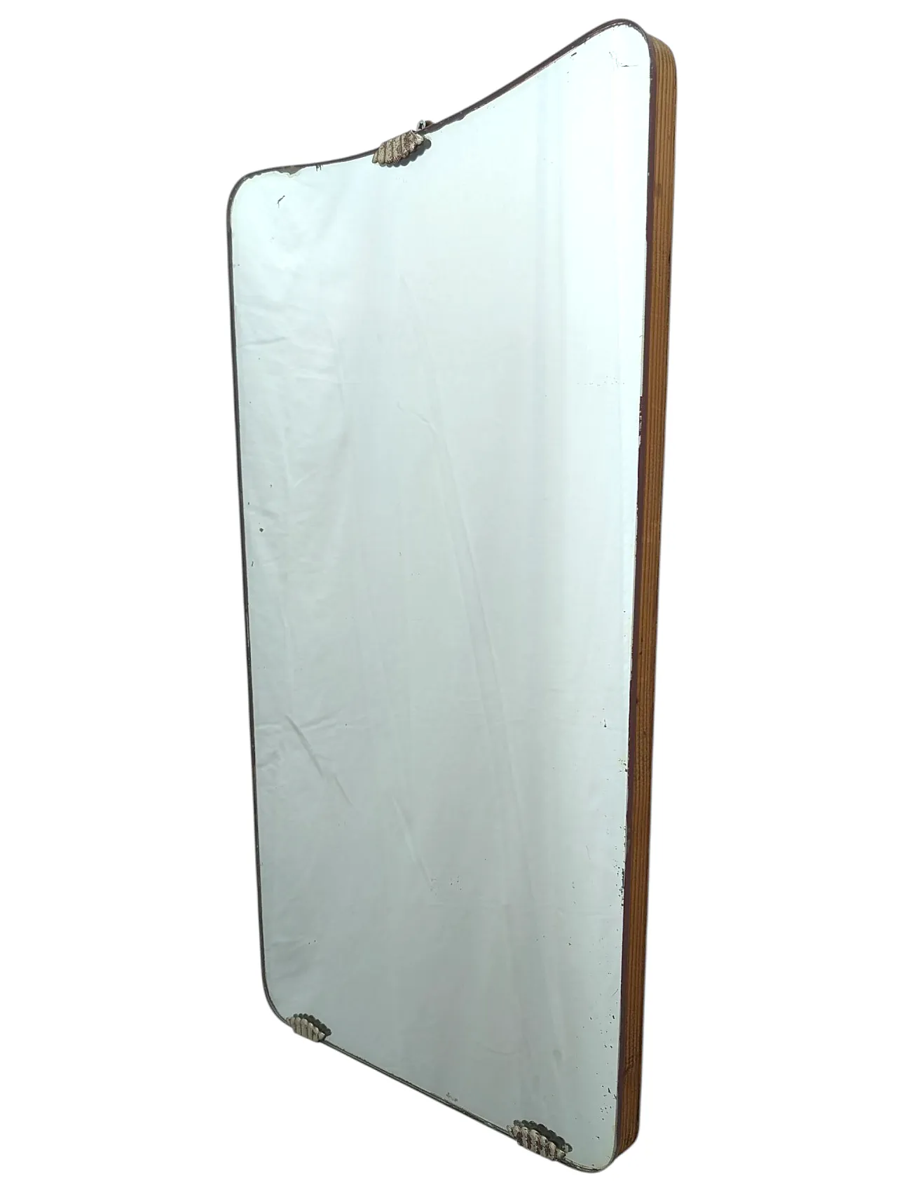 Specchio ricurvo in stile Art Deco, anni '50 4