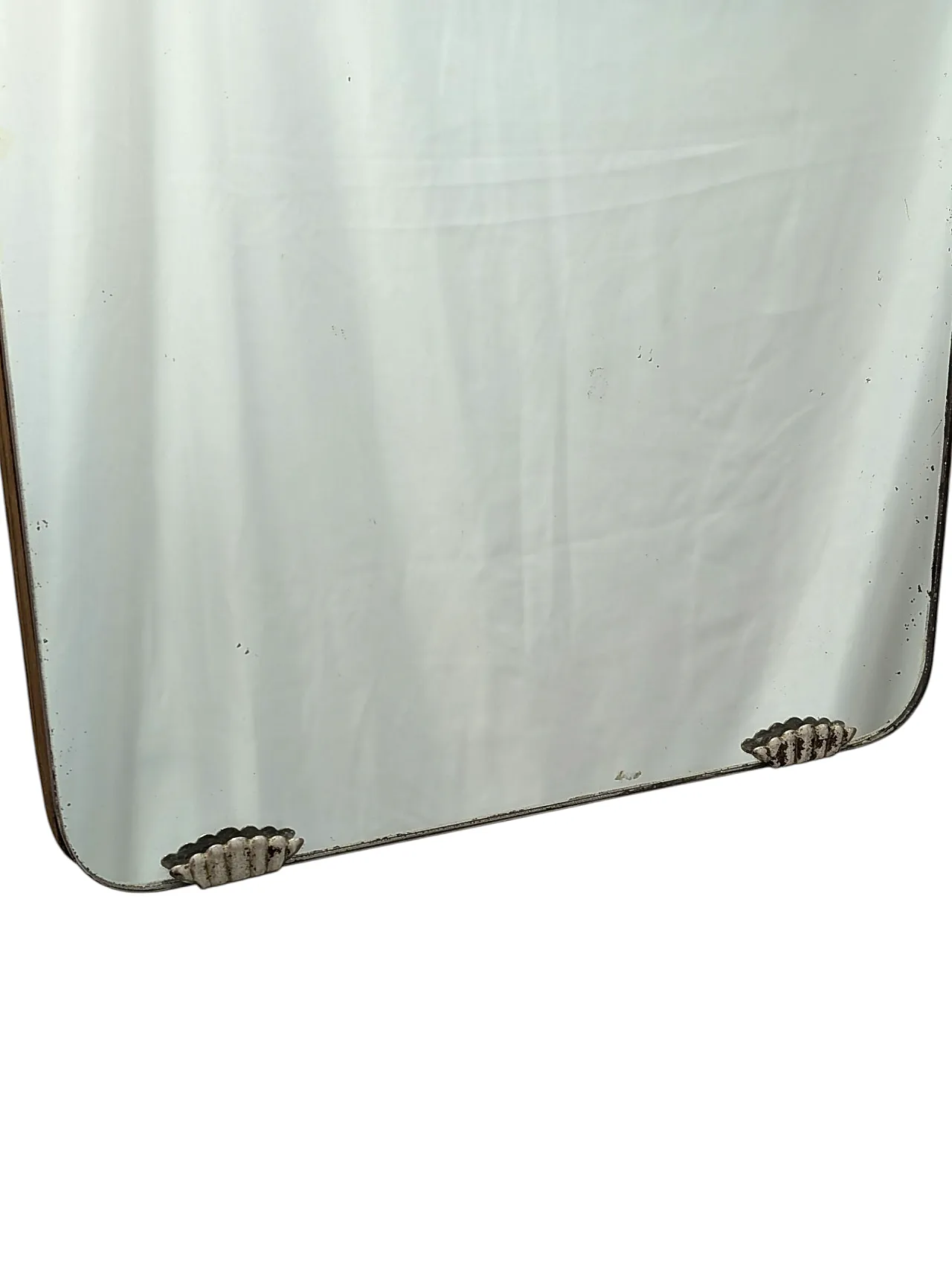 Specchio ricurvo in stile Art Deco, anni '50 6