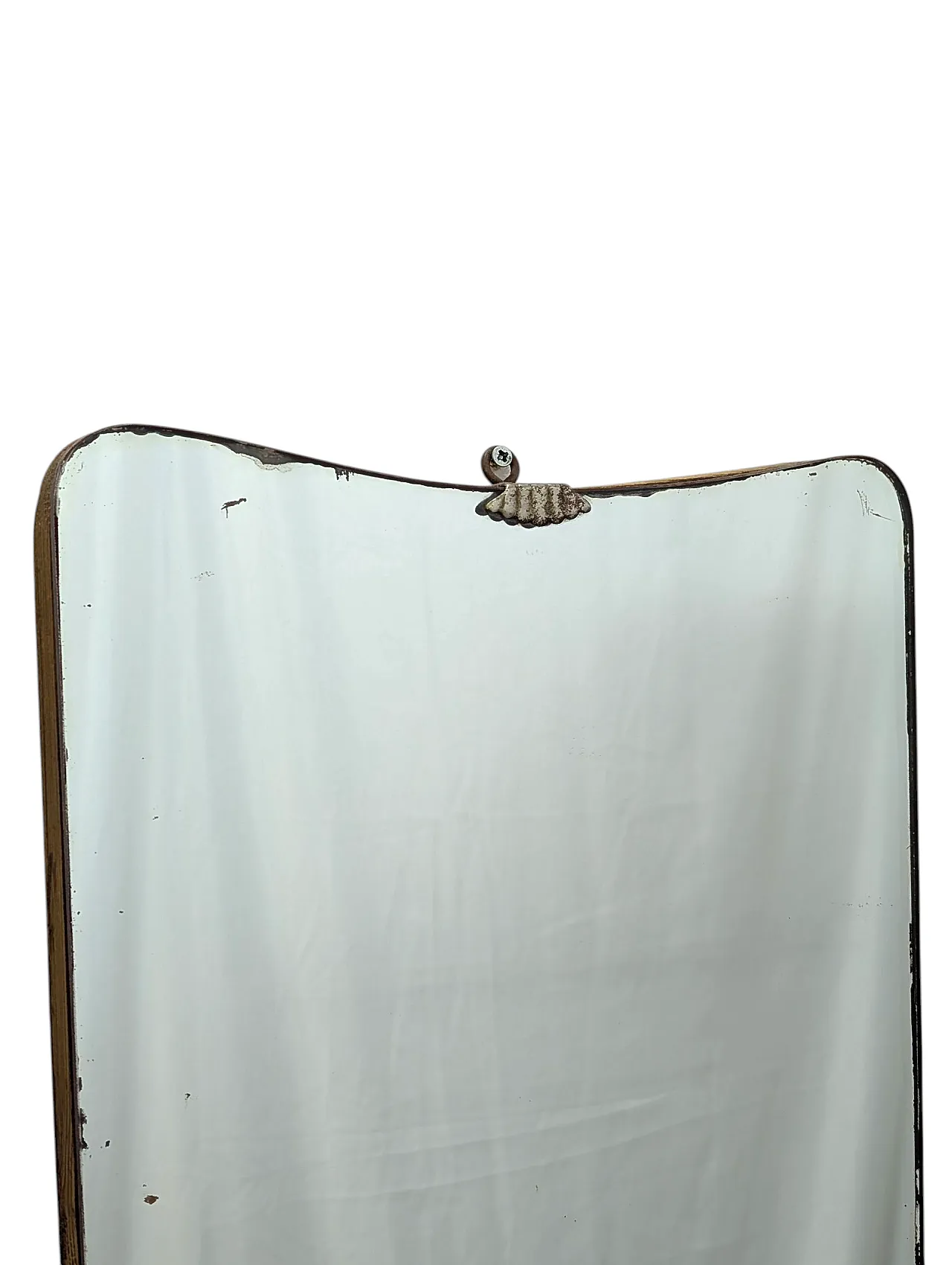 Specchio ricurvo in stile Art Deco, anni '50 8