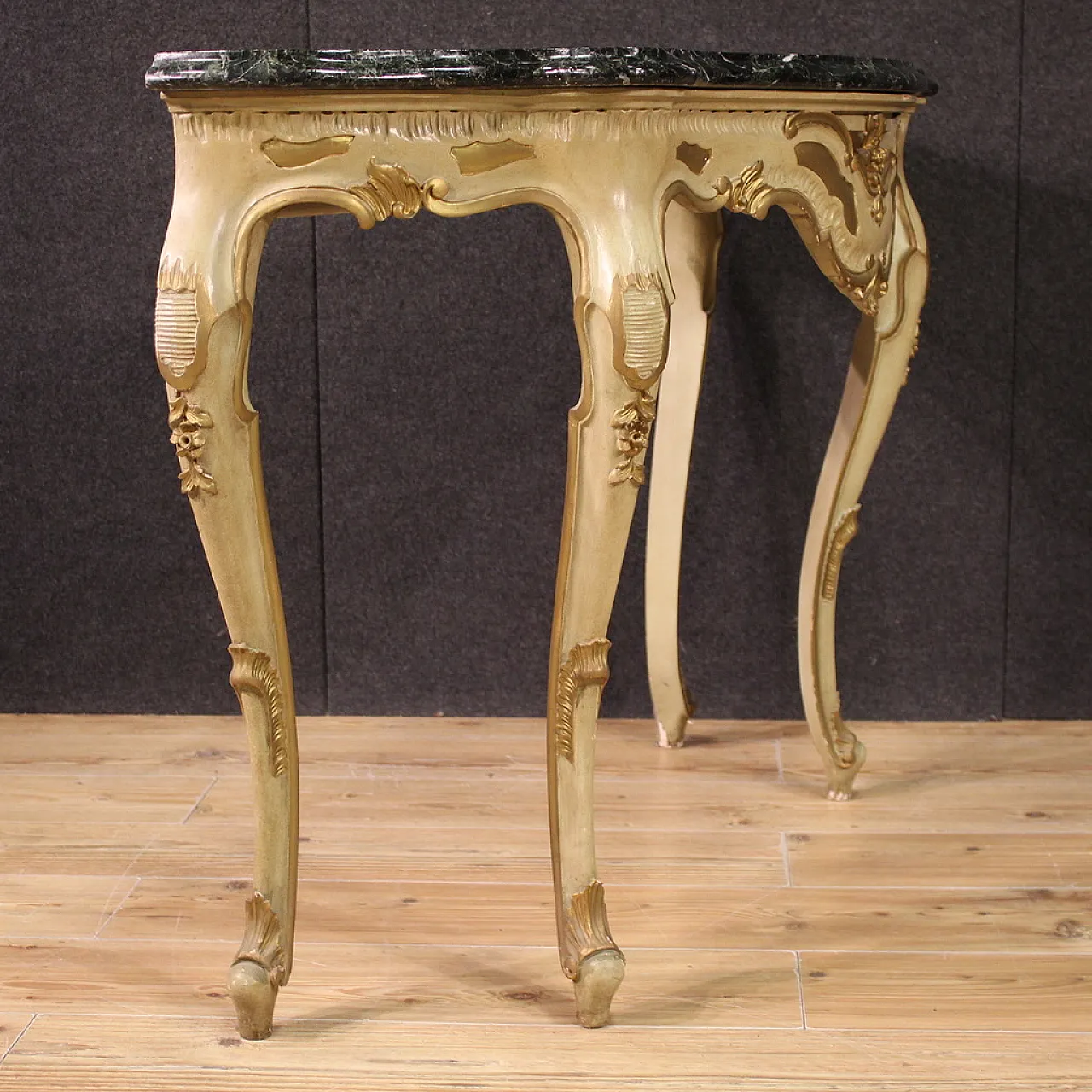 Console laccata e dorata, '900 6