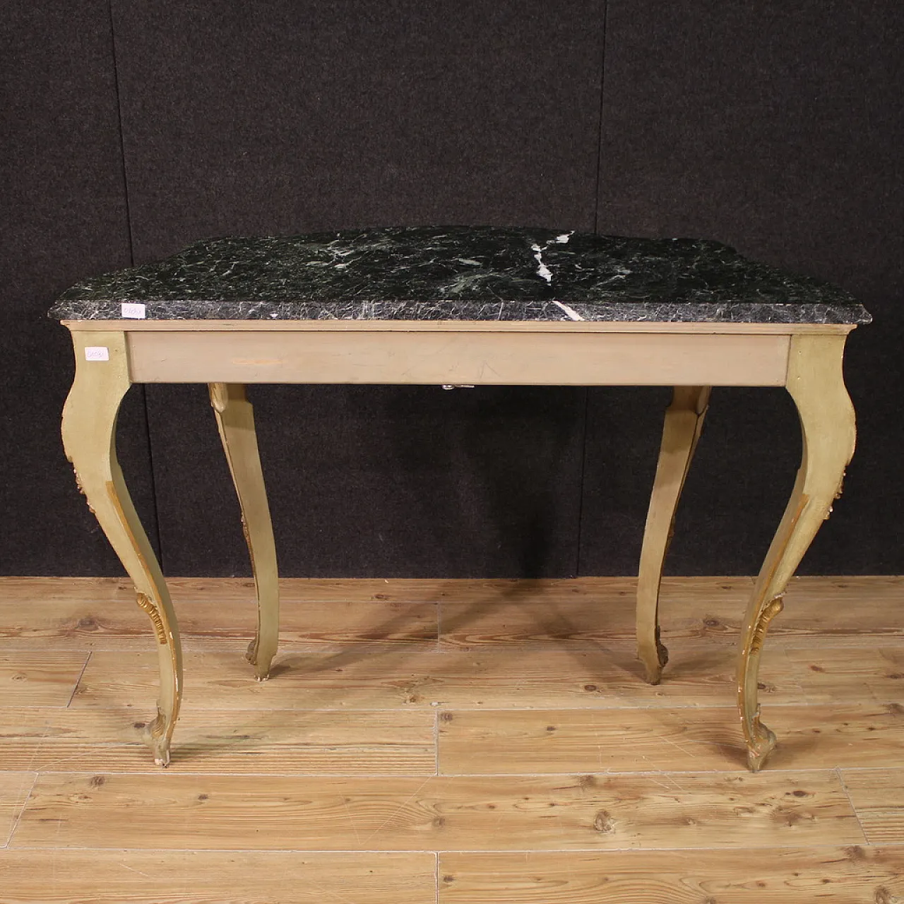 Console laccata e dorata, '900 8