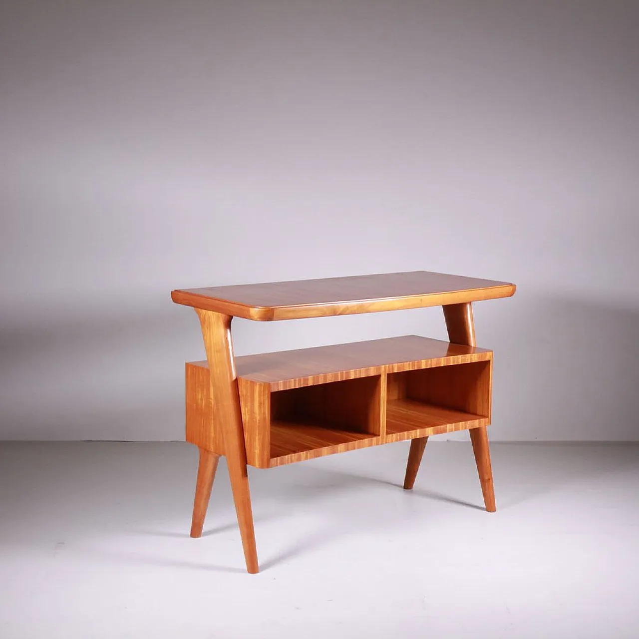 Consolle Mid-Century in legno, anni '60 1