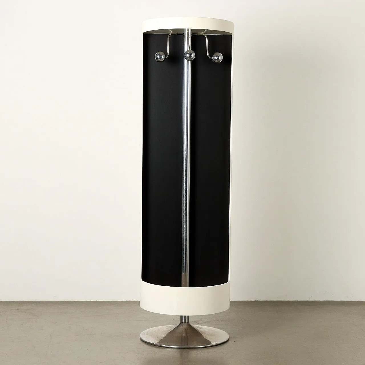 Appendiabiti girevole Space Age con consolle, anni '70 4