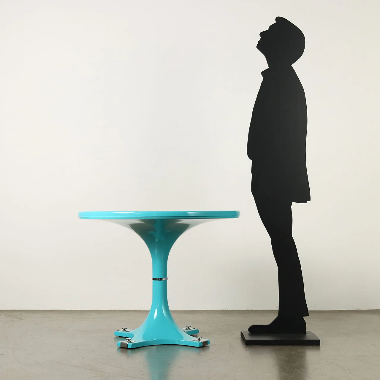 Tavolo 4997 di Ignazio Gardella e Anna Castelli per Kartell, anni '60 3