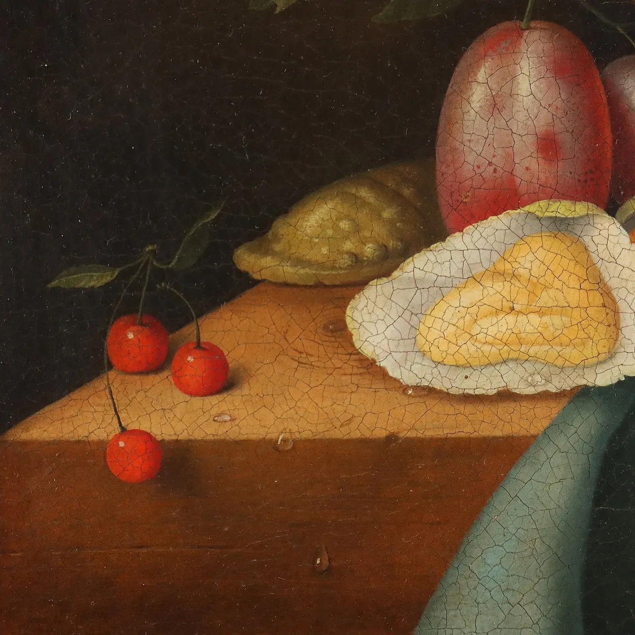 Natura morta con Frutta e Calice, olio su tela, '900 6