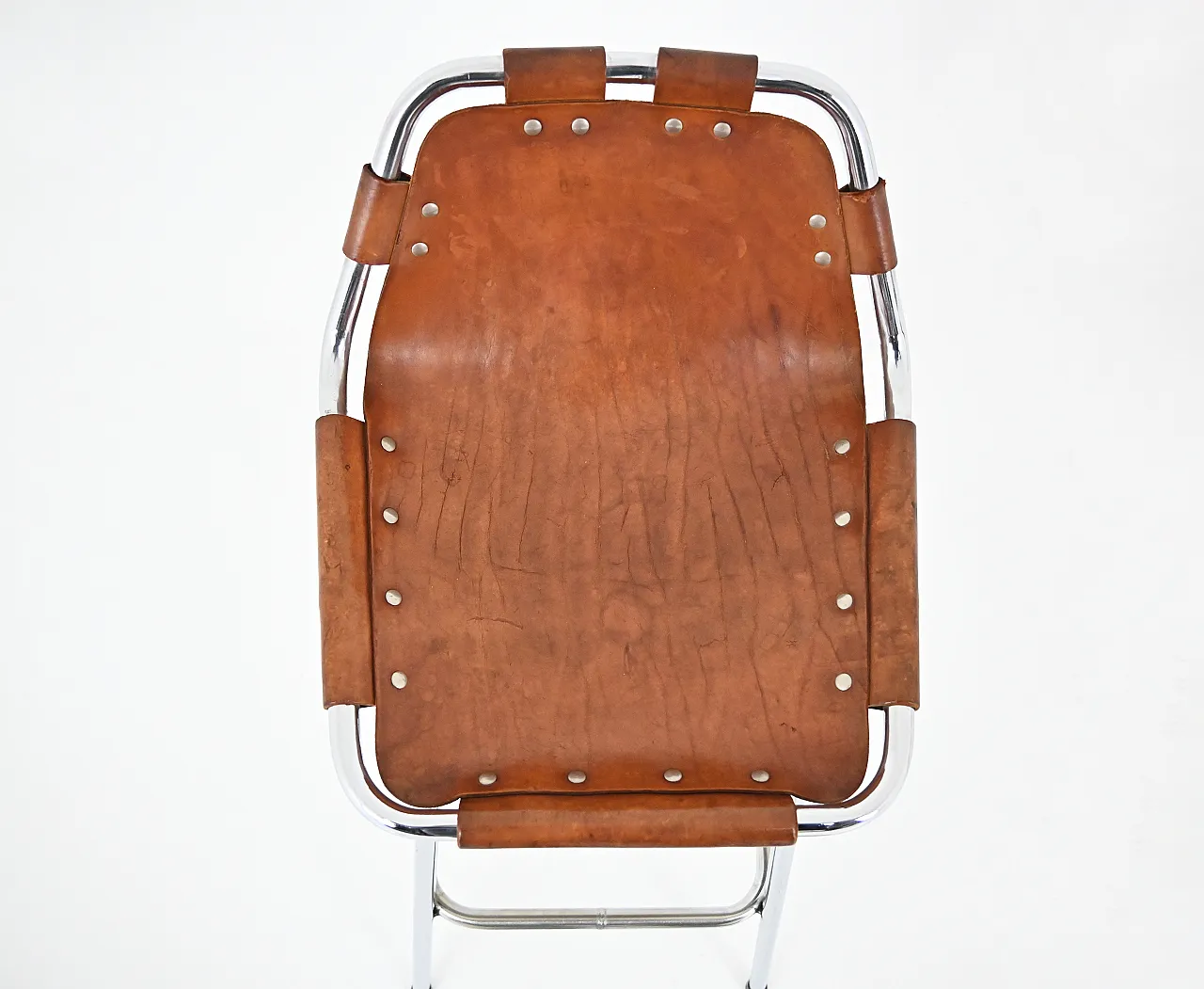 Coppia di sgabelli Les Arcs di Charlotte Perriand, anni '60 7