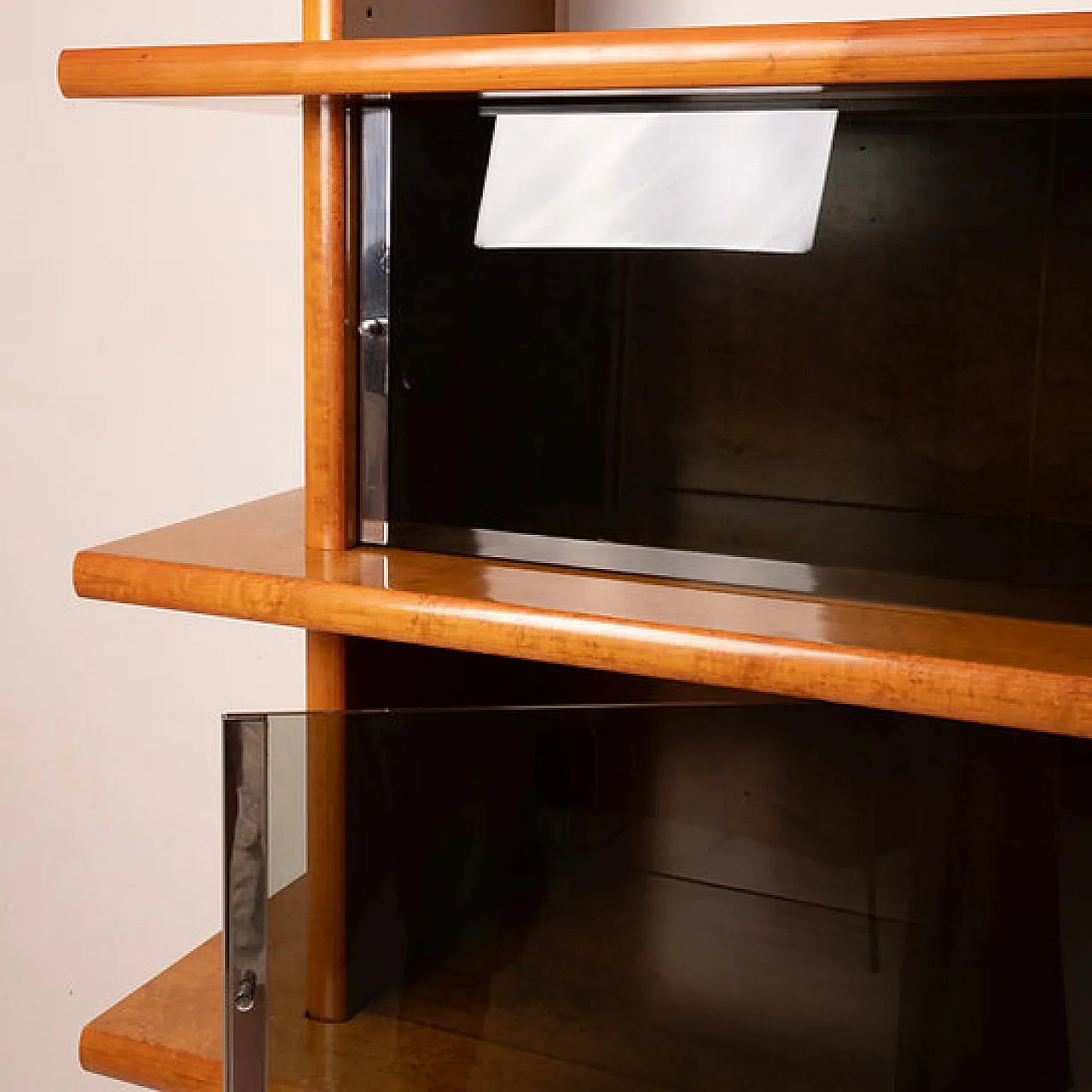 Crossing bookcase by Giovanni Offredi for Saporiti, 1970s 11