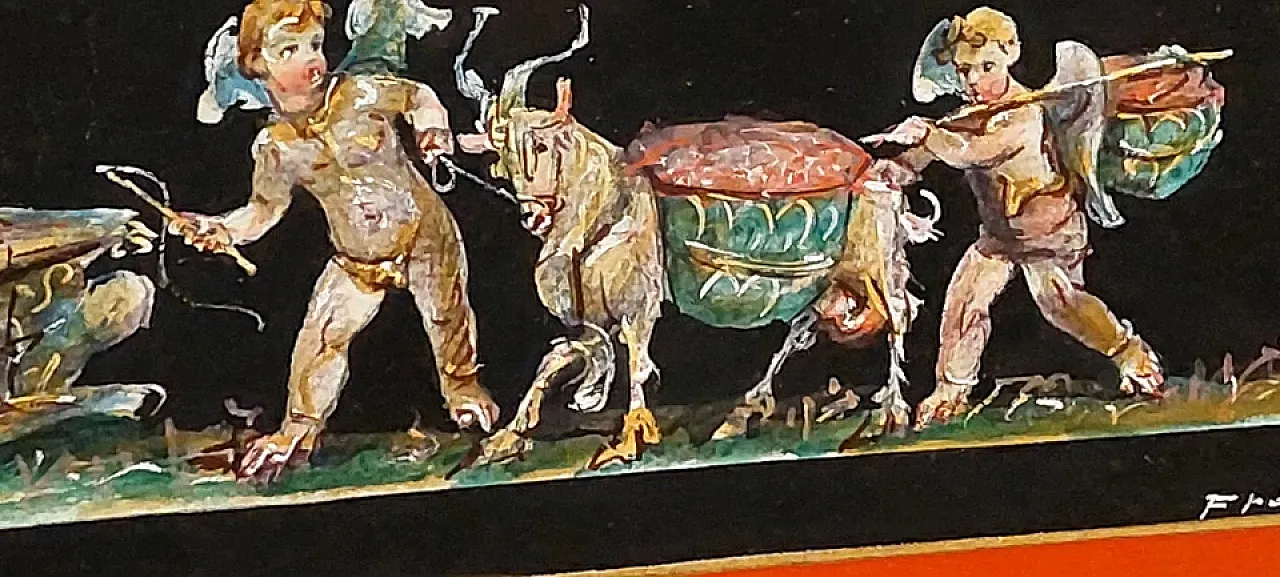 Pompei di Antonio Francione, acquerello, '900 5