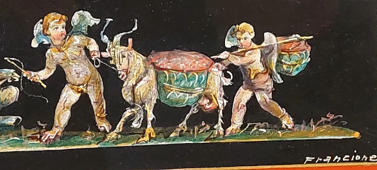 Pompei di Antonio Francione, acquerello, '900 8