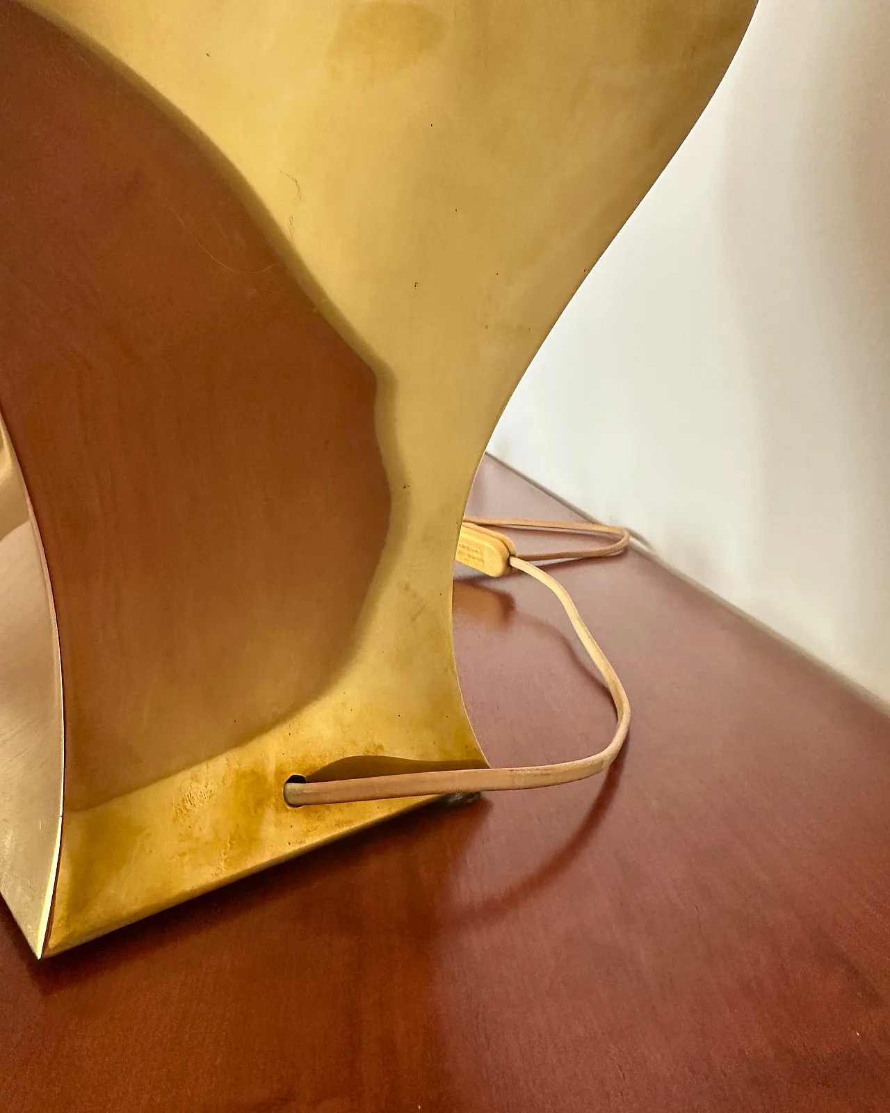 Brass table lamp by Maison Jansen, 1970s 21
