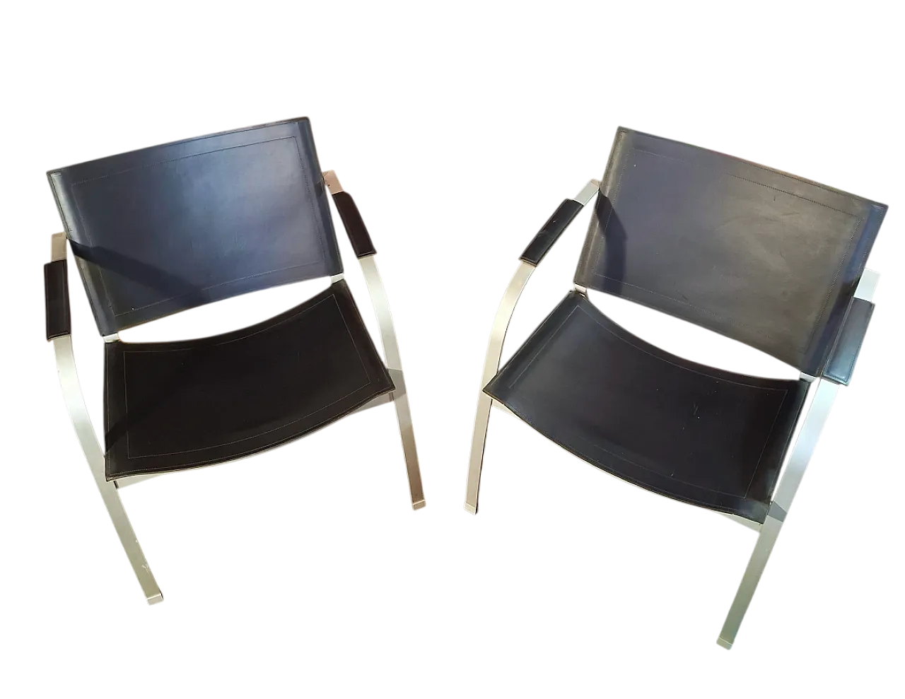 Armchairs "Stockholm" line by Tord Björklund for Ikea, 90s 4