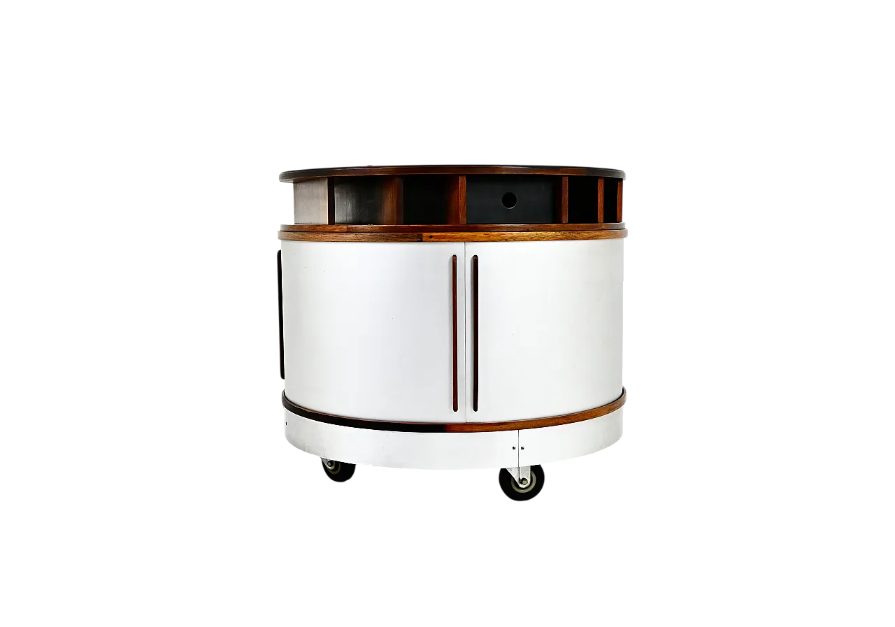COMBI Center Cabinet di Joe Colombo per Bernini, anni '60 10