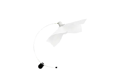 Area curvea lampada da tavolo di Mario Bellini per Artemide, anni '70