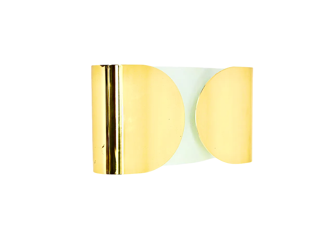 Lampada a parete Golden Foglio di Tobia e Afra Scarpa per Flos, anni '60 12