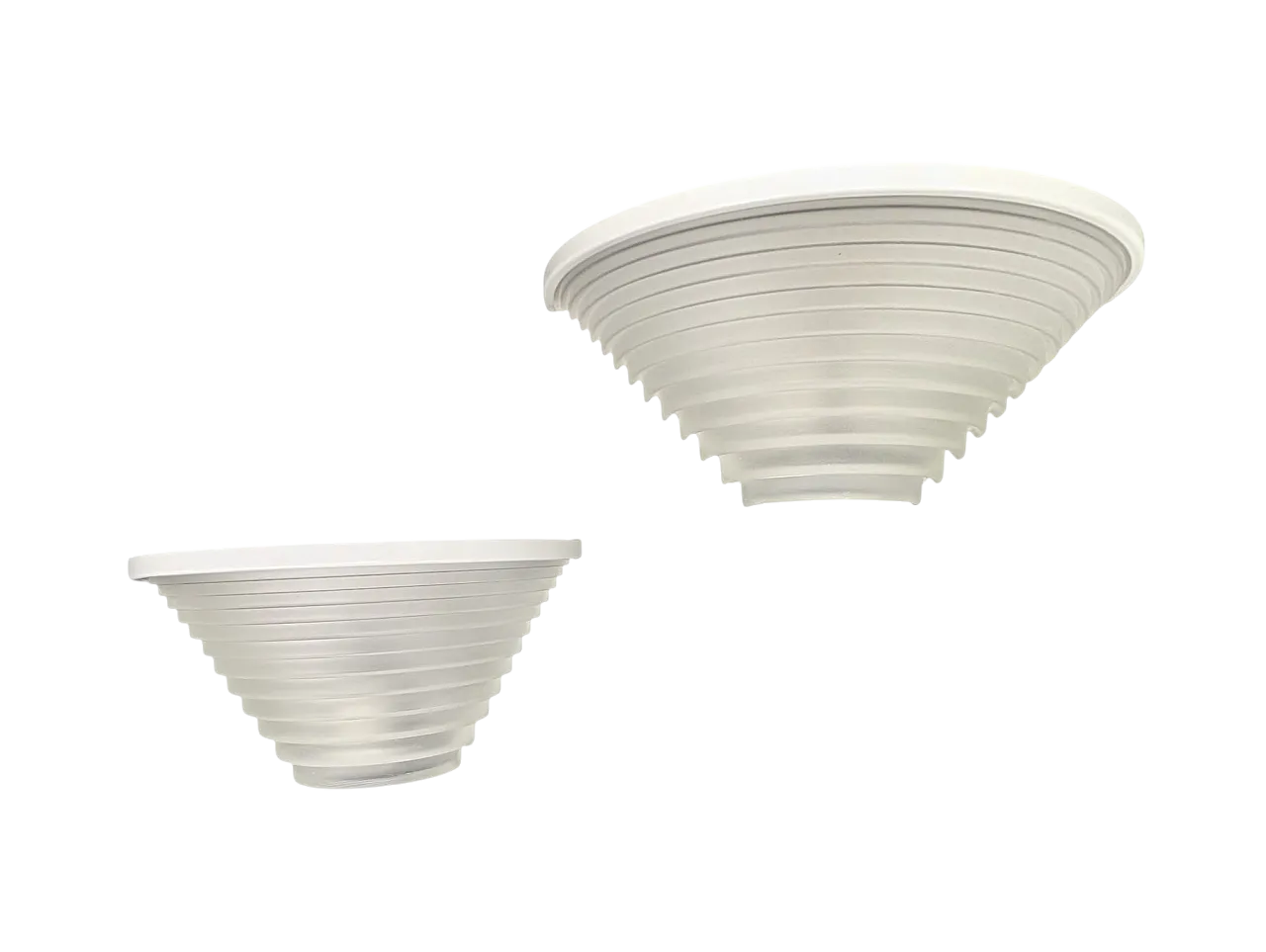 Couple of Applique Egisto by Angelo Mangiarotti for Artemide, 80s 17