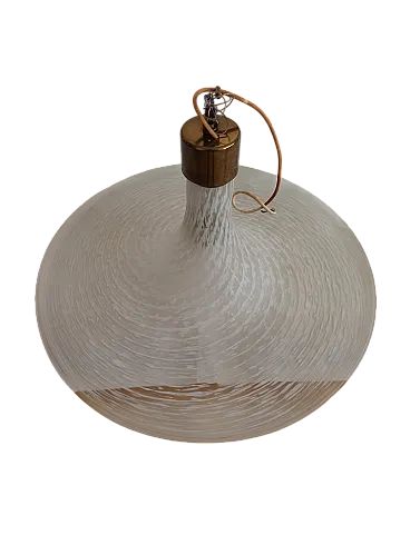 Lampadario A Tromba Murano Anni '70