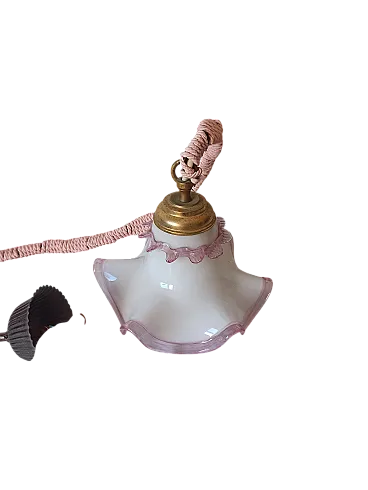 Lampadario Murano A Fiore Anni '60