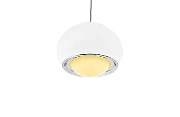 Lampada sospesa Bud Grande di Harvey Guzzini, anni '70