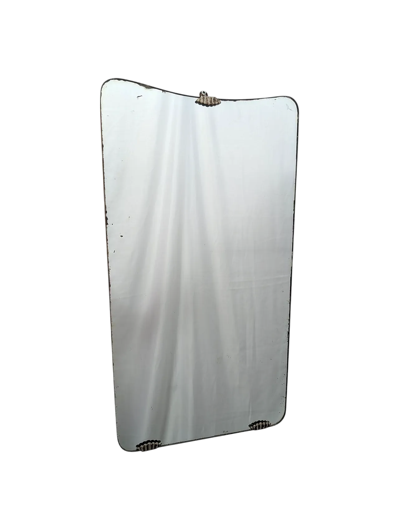 Specchio ricurvo in stile Art Deco, anni '50 13