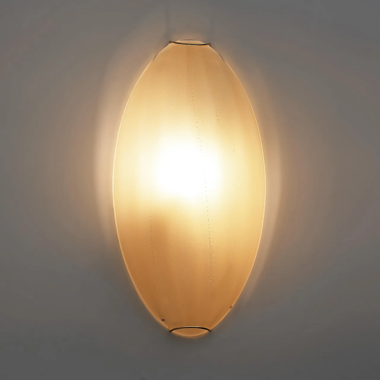 Coppia di applique in vetro di Murano di Vistosi, anni '90 4